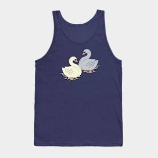 Swan Pair Tank Top